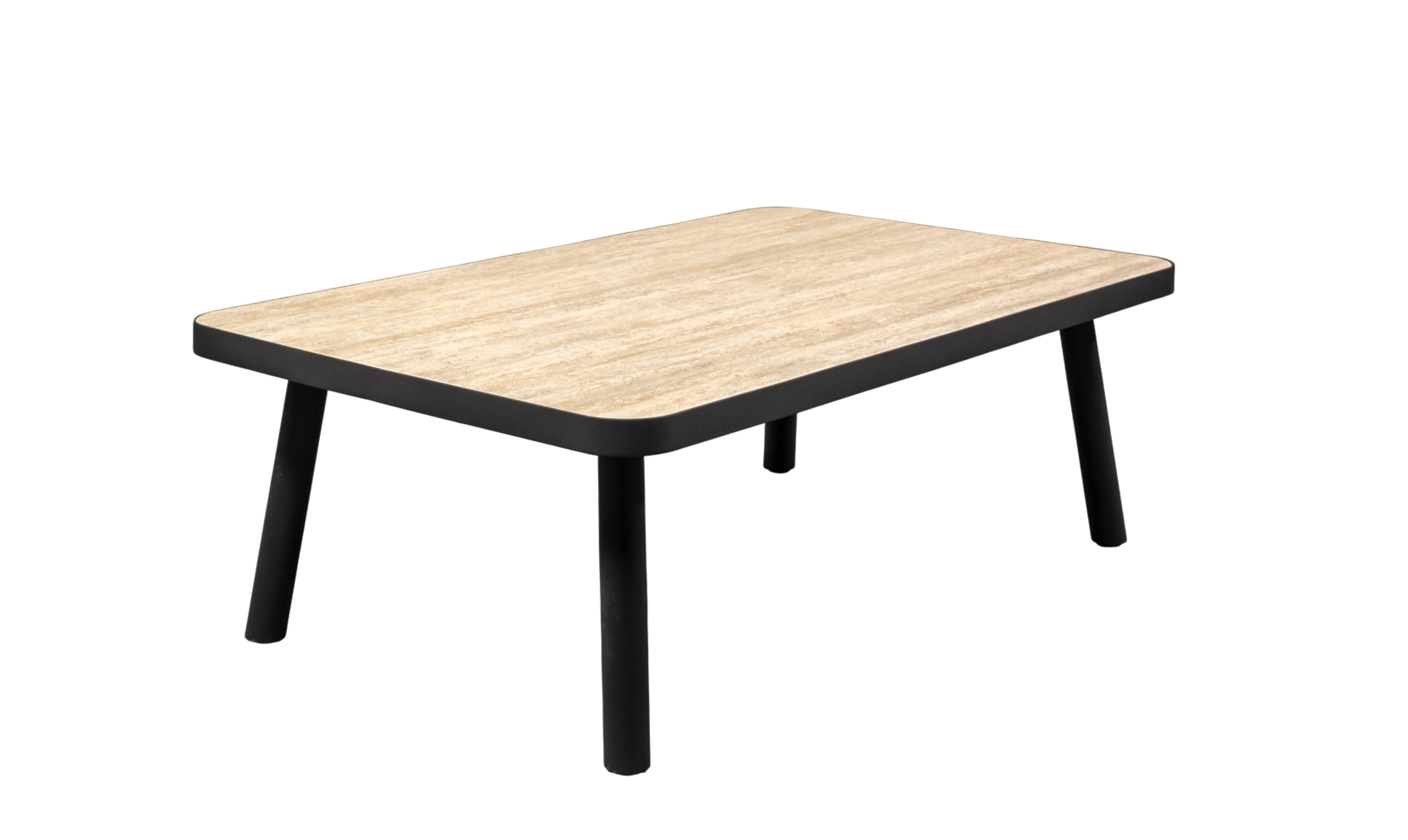 Elegant Rectangular Sintered Stone Coffee Table