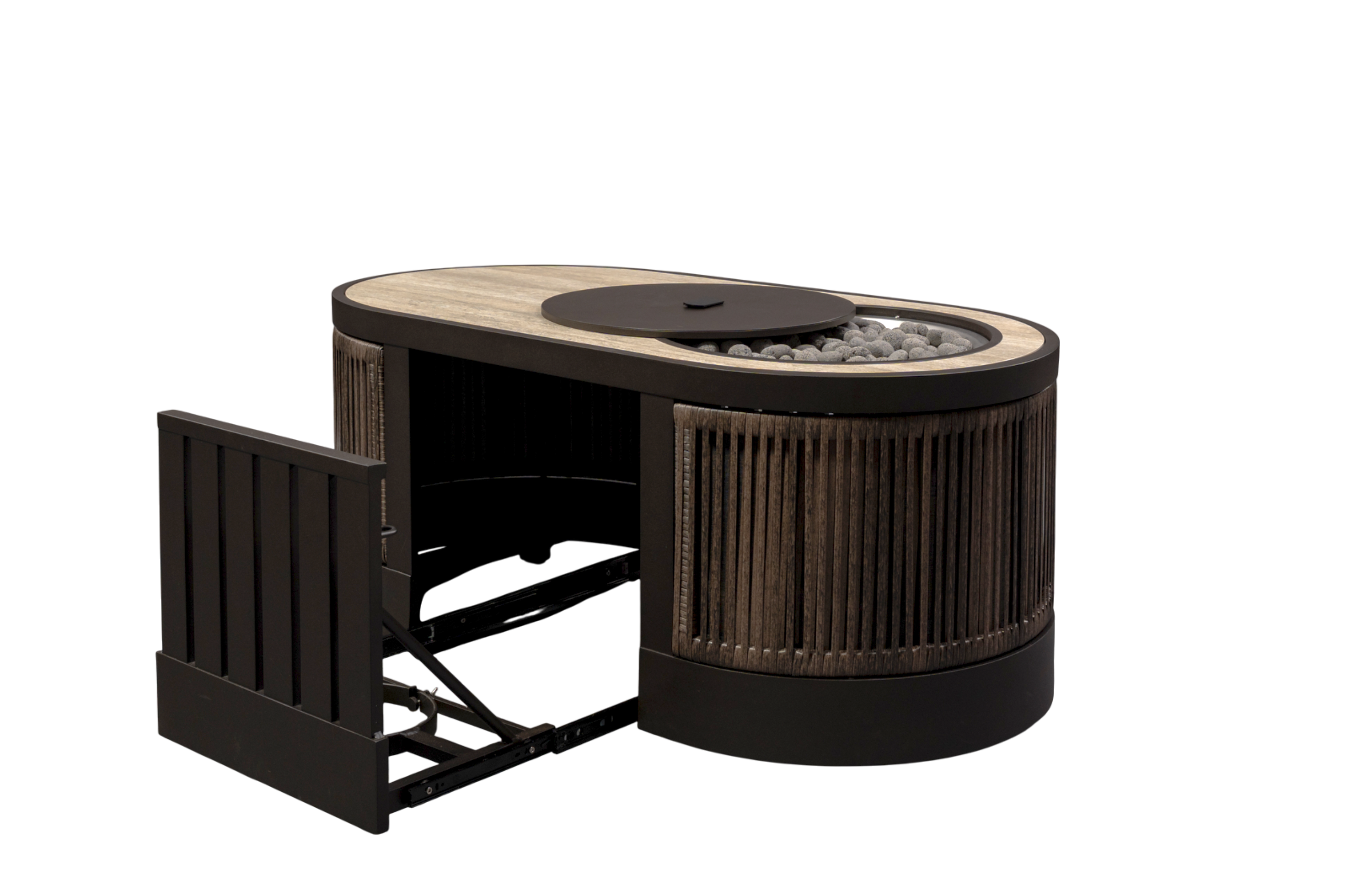 Lagos 4 Piece Fire Pit Set