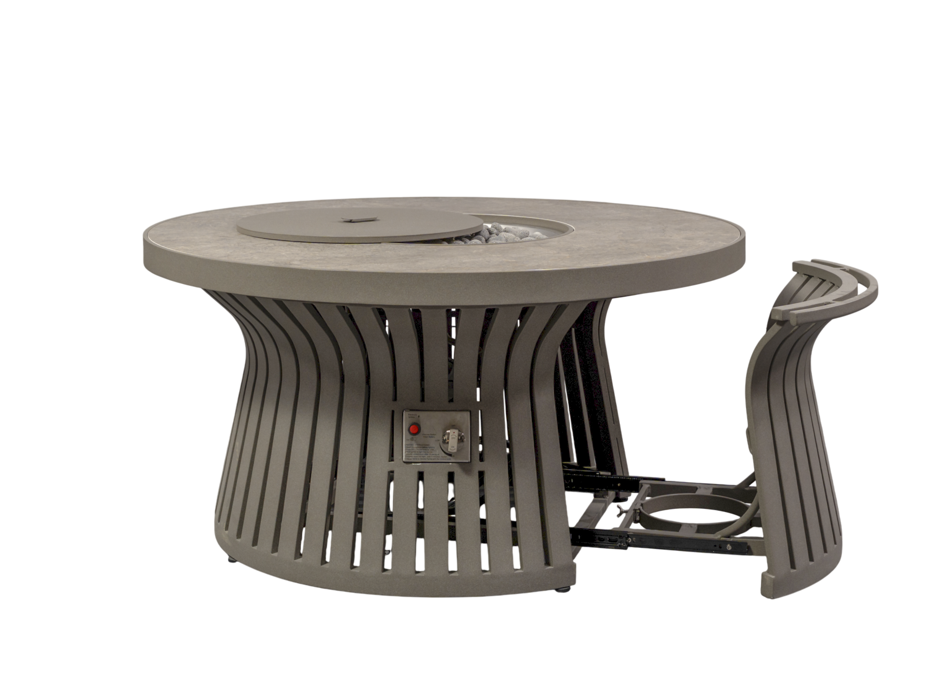 Larkspur 4 Piece Fire Pit Set