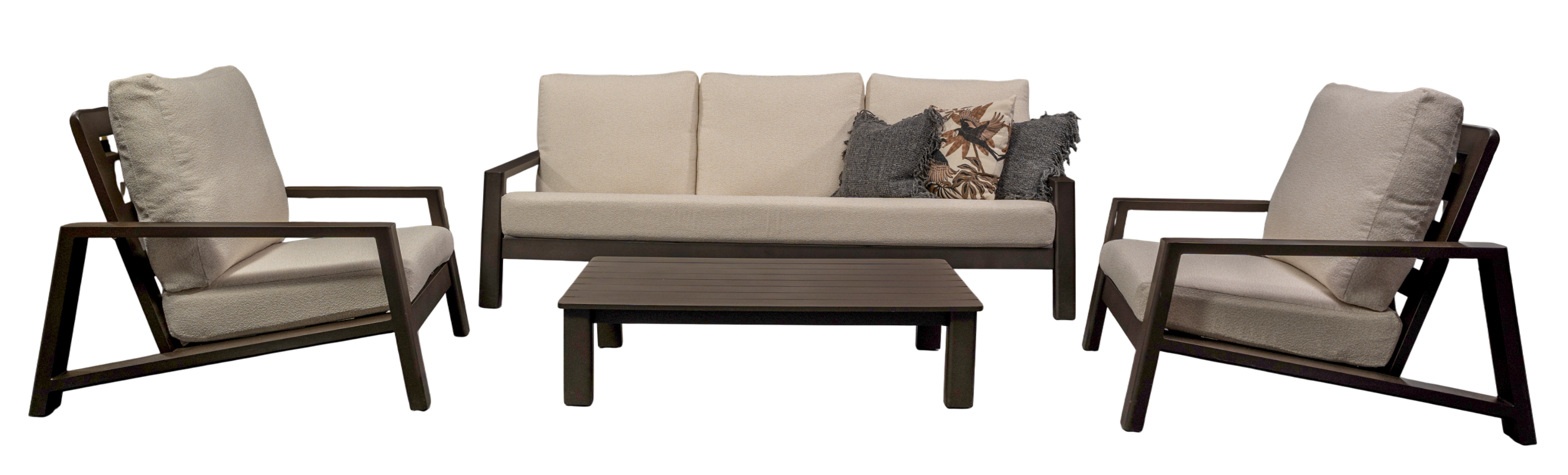 Venetia 4 Piece Sofa Set - Sunbrella