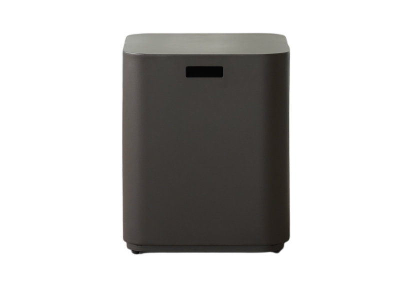 Maui Side Table Propane Tank Storage