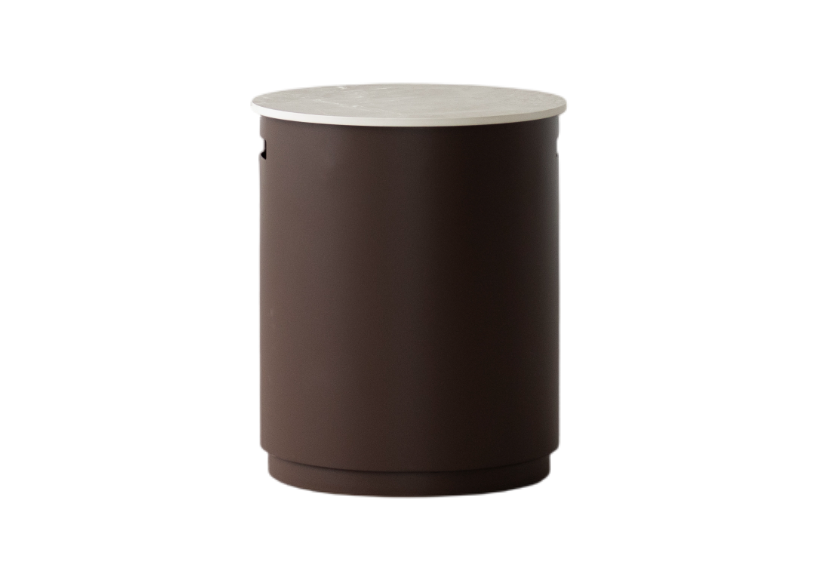 Lisbon Side Table Propane Tank Storage
