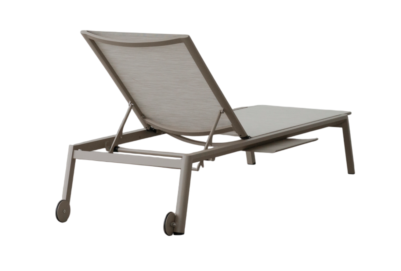 Capri Sling Chaise Lounge - Armless