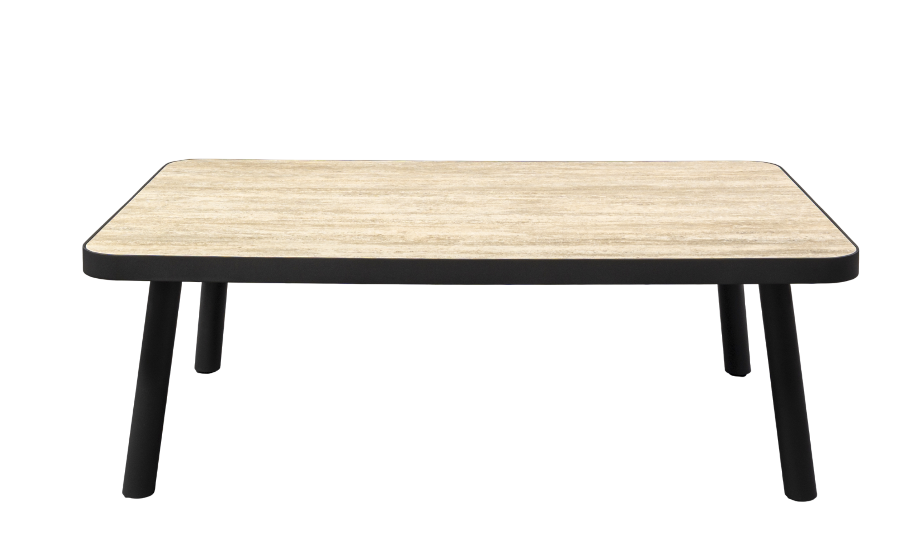 Elegant Rectangular Sintered Stone Coffee Table