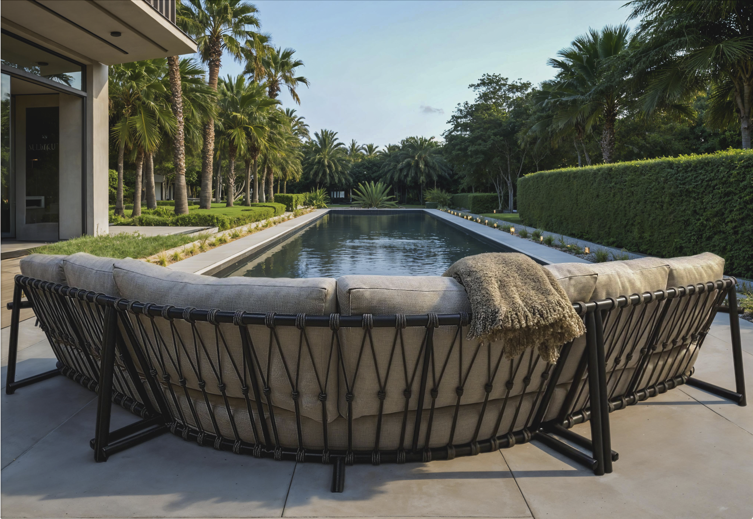 Elegant Sectional 4 Piece - Olefin