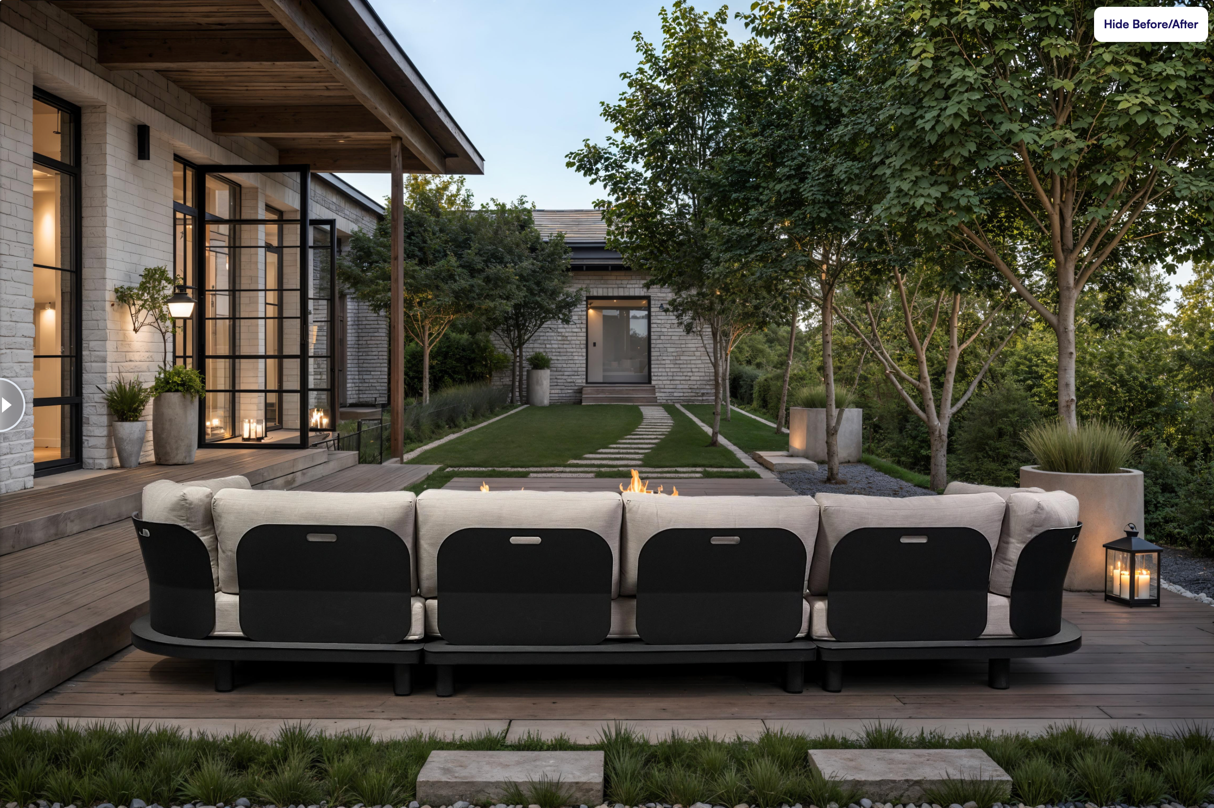 Genoa 4 Piece Sectional Set