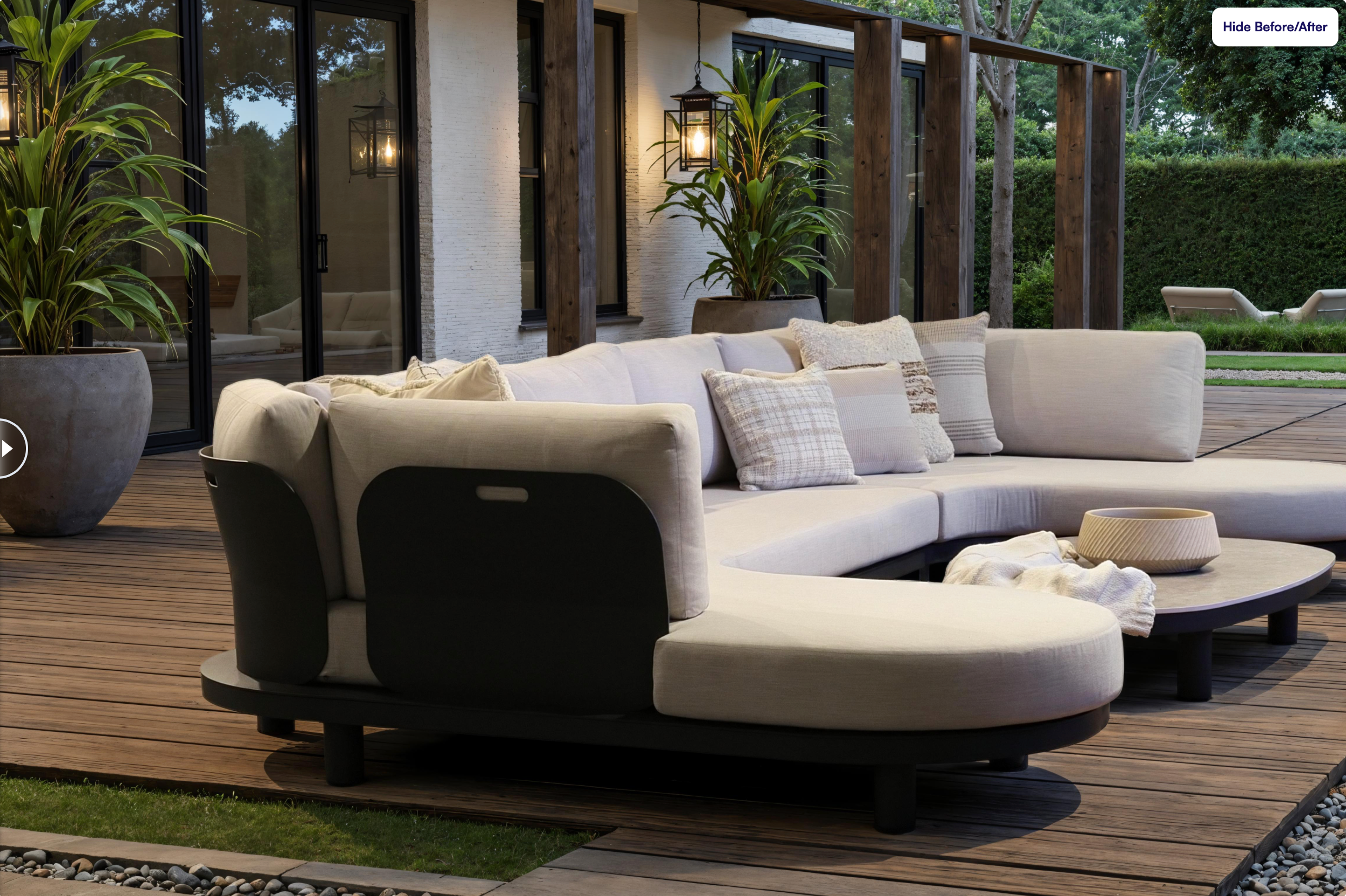 Genoa 4 Piece Sectional Set