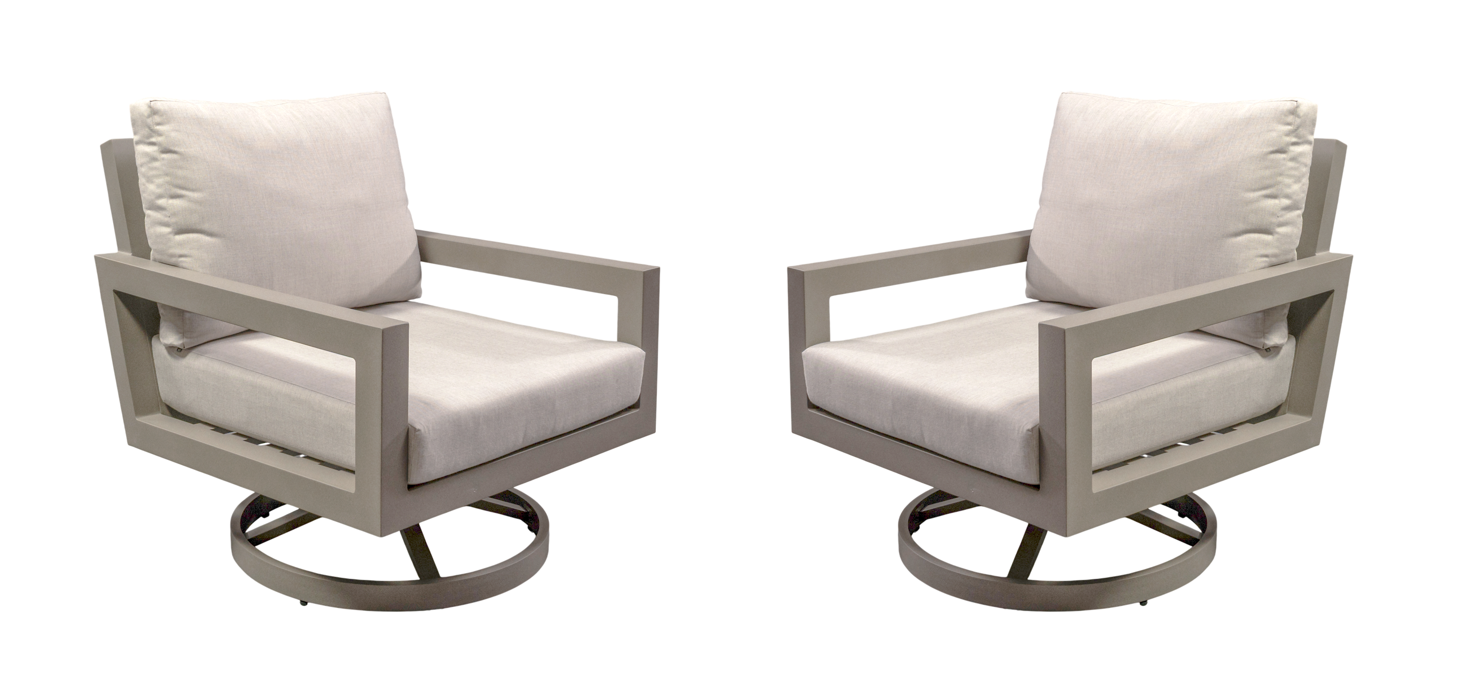 Larkspur Swivel Lounge Chair 2 Pack