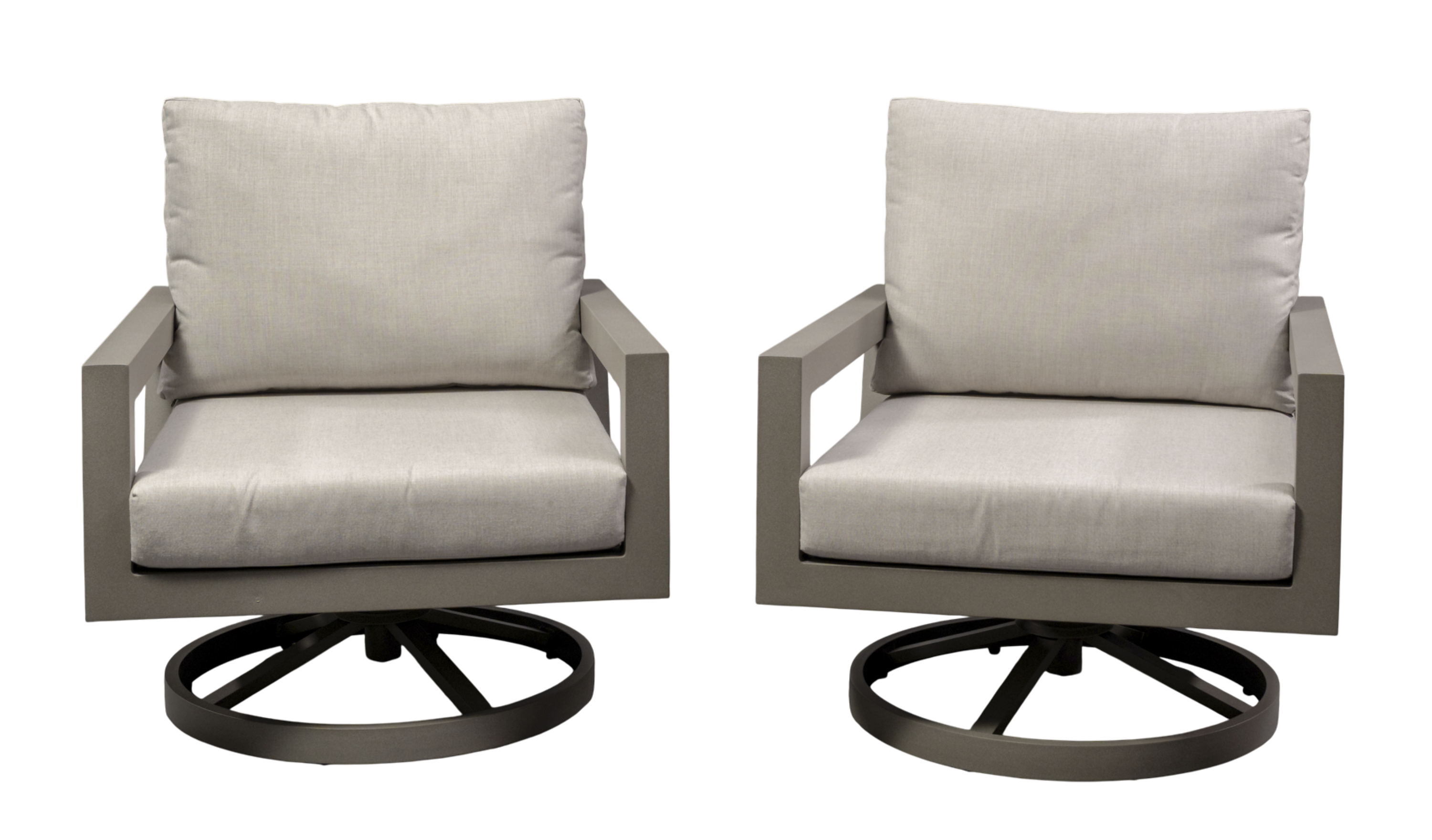 Larkspur Swivel Lounge Chair 2 Pack
