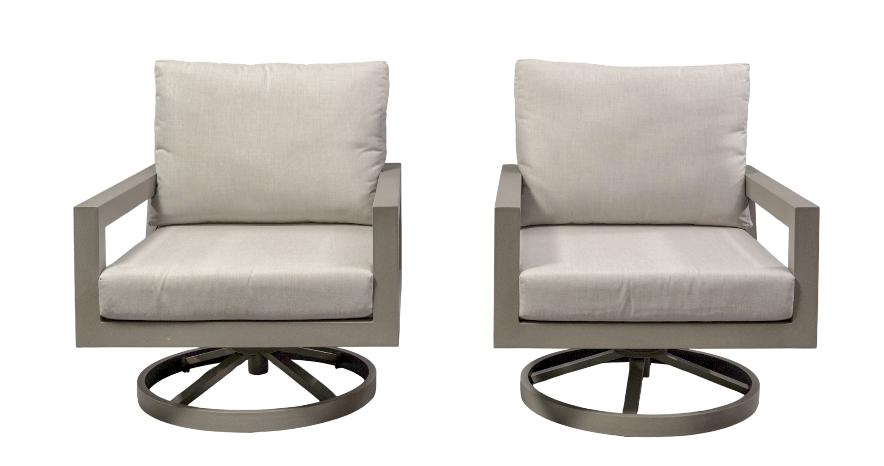 Larkspur Swivel Lounge Chair 2 Pack