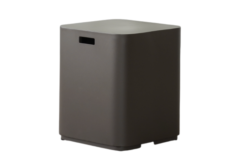 Maui Side Table Propane Tank Storage