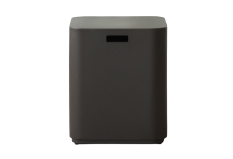 Maui Side Table Propane Tank Storage
