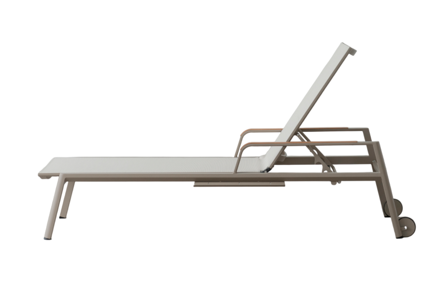 Capri Sling Chaise Lounge - Armrest
