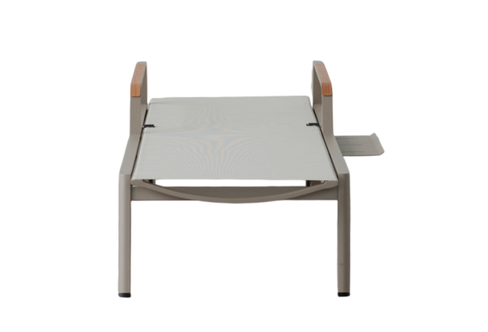 Capri Sling Chaise Lounge - Armrest