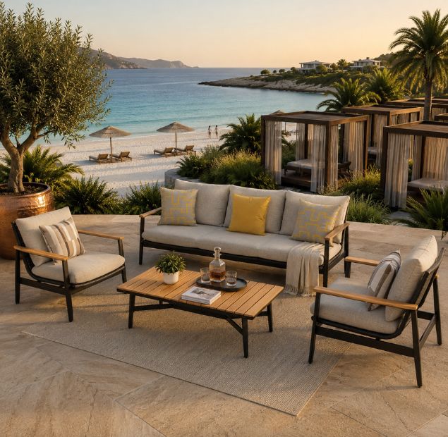 Sunset Chair 4 Piece Set
